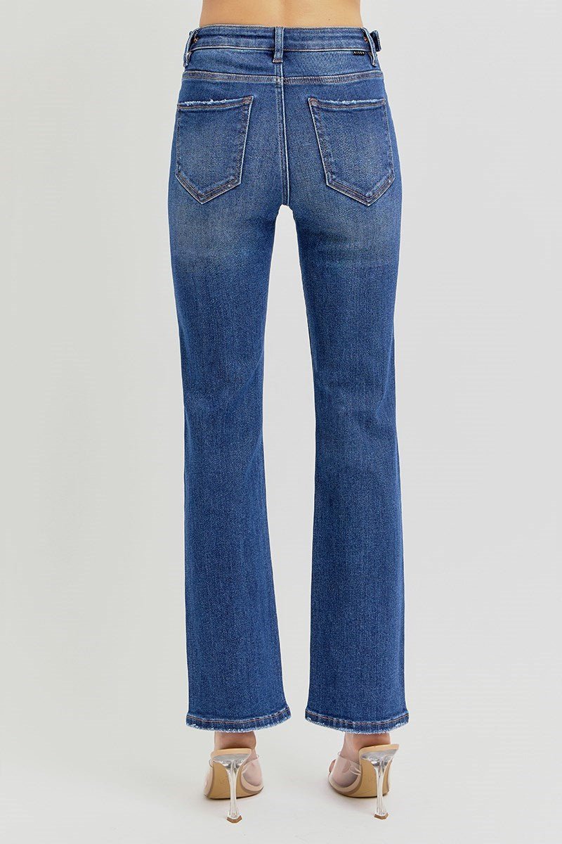 The Bella Risen Jeans - NEW Adjustable Waist Band - Wild Azalea Boutique