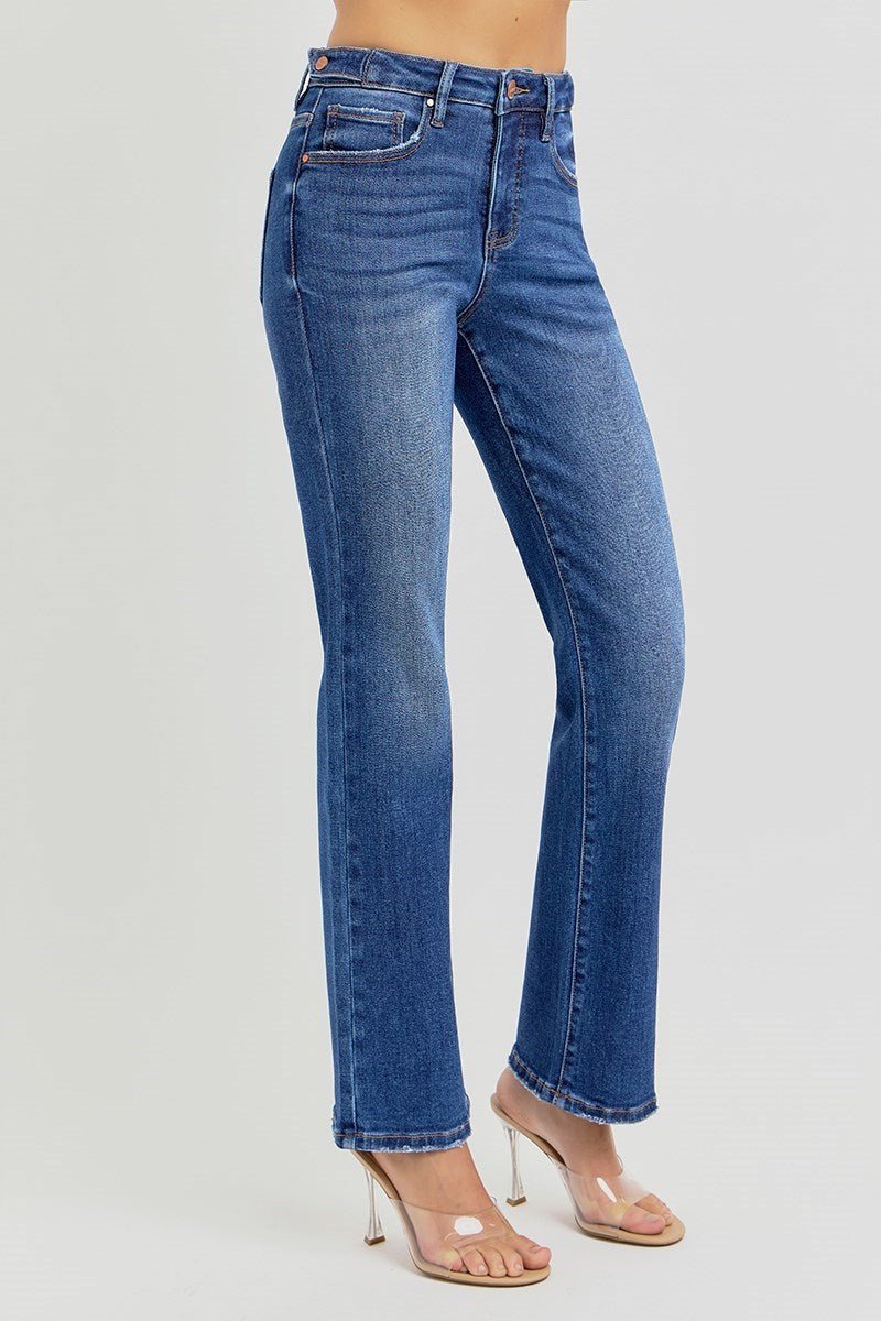 The Bella Risen Jeans - NEW Adjustable Waist Band - Wild Azalea Boutique