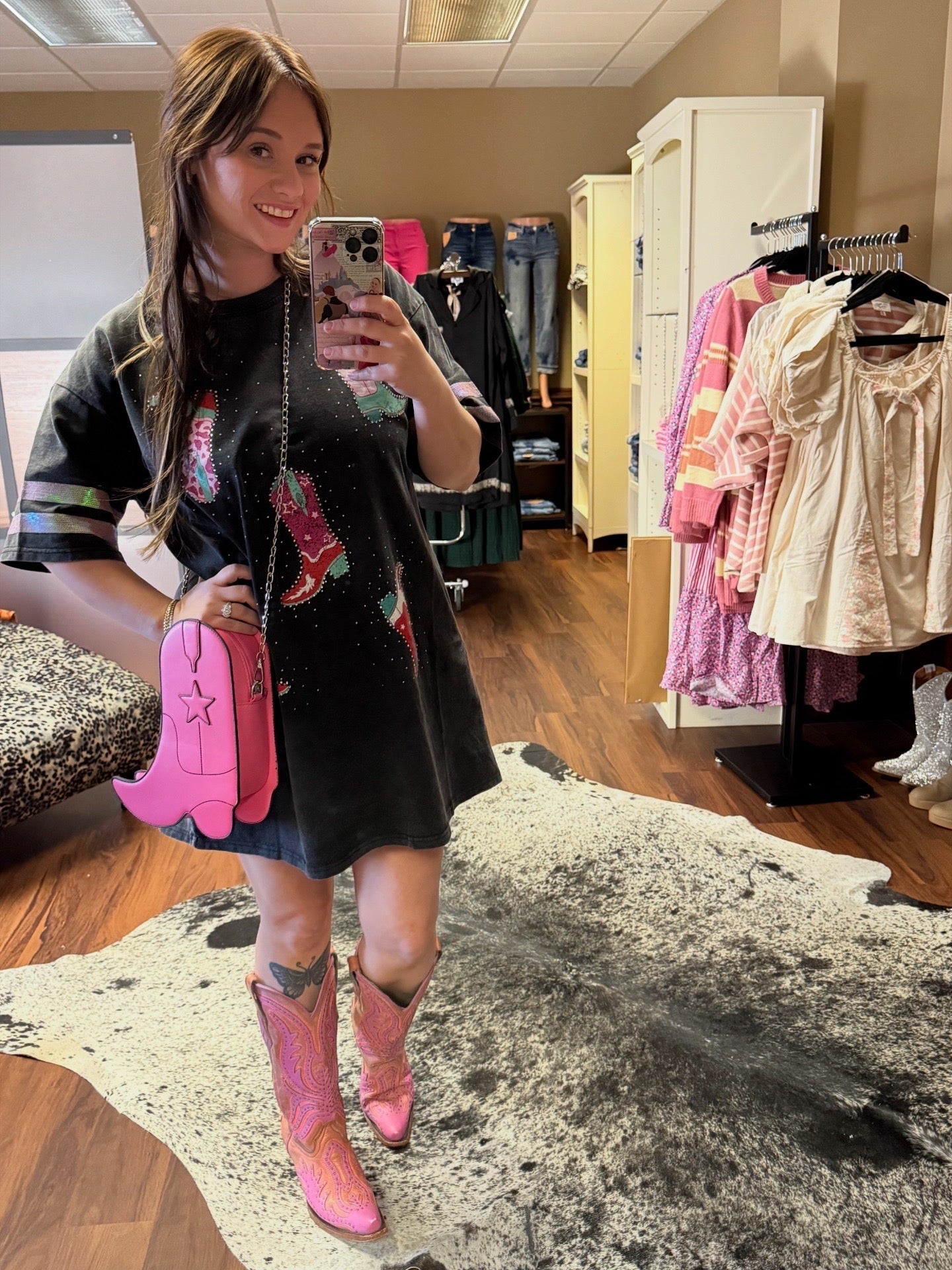 The Nashville Star Cowboy Boot Purse - Wild Azalea Boutique