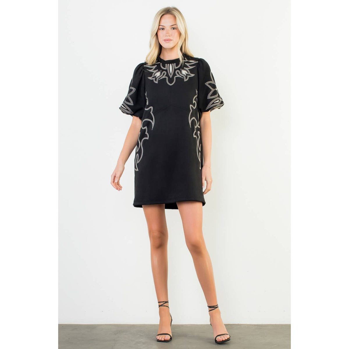 thml vittoria embroidered dress Western Suede – Wild Azalea Boutique color:yellow Freesia Formal Dress Navy Size:Custom Size( Add a note to your order ) Midnight Floral