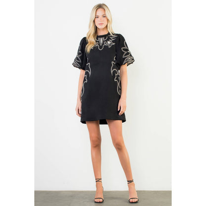 THML Western Suede Dress - Wild Azalea Boutique