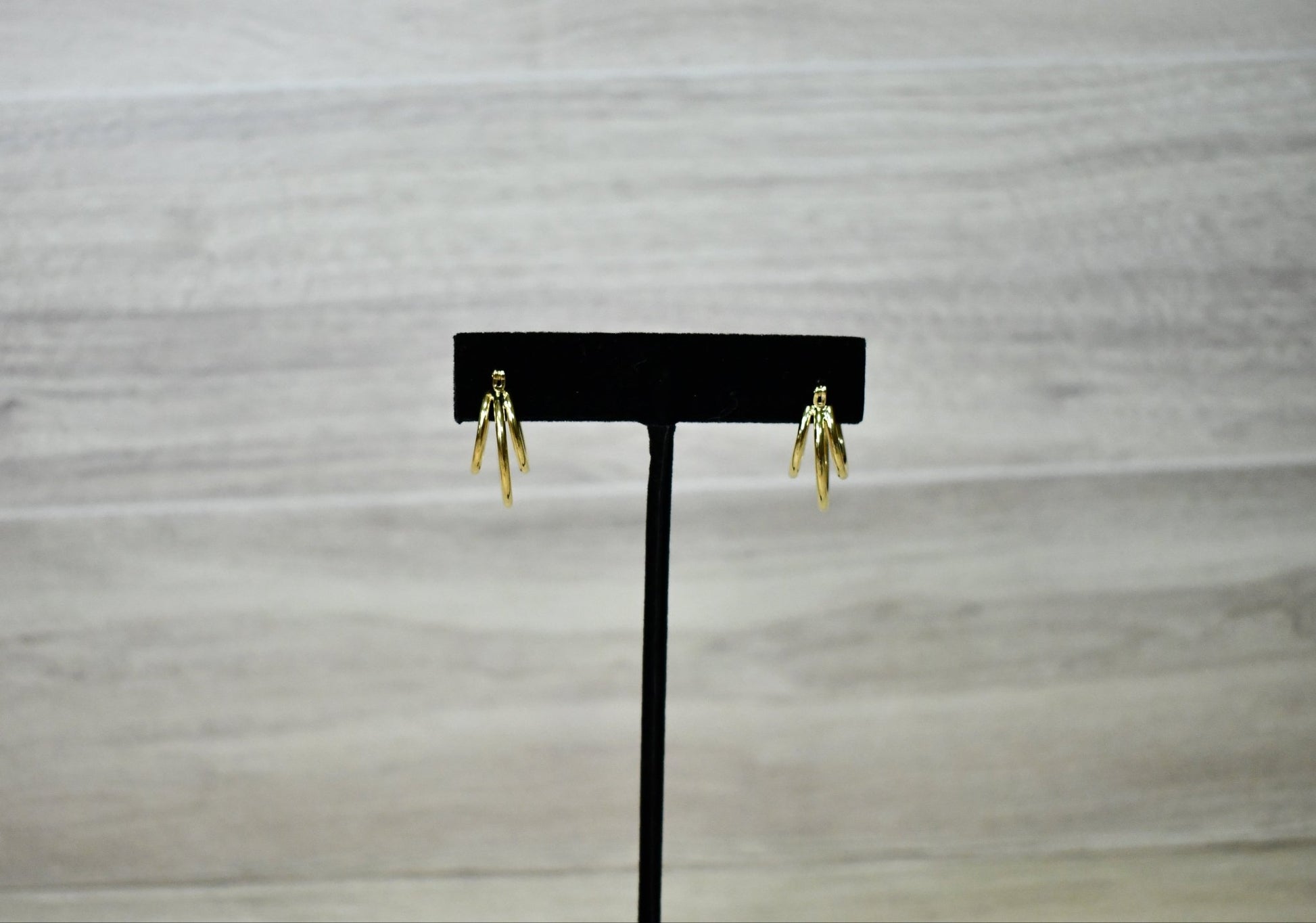 Triple Gold Hoop Earrings - Wild Azalea Boutique
