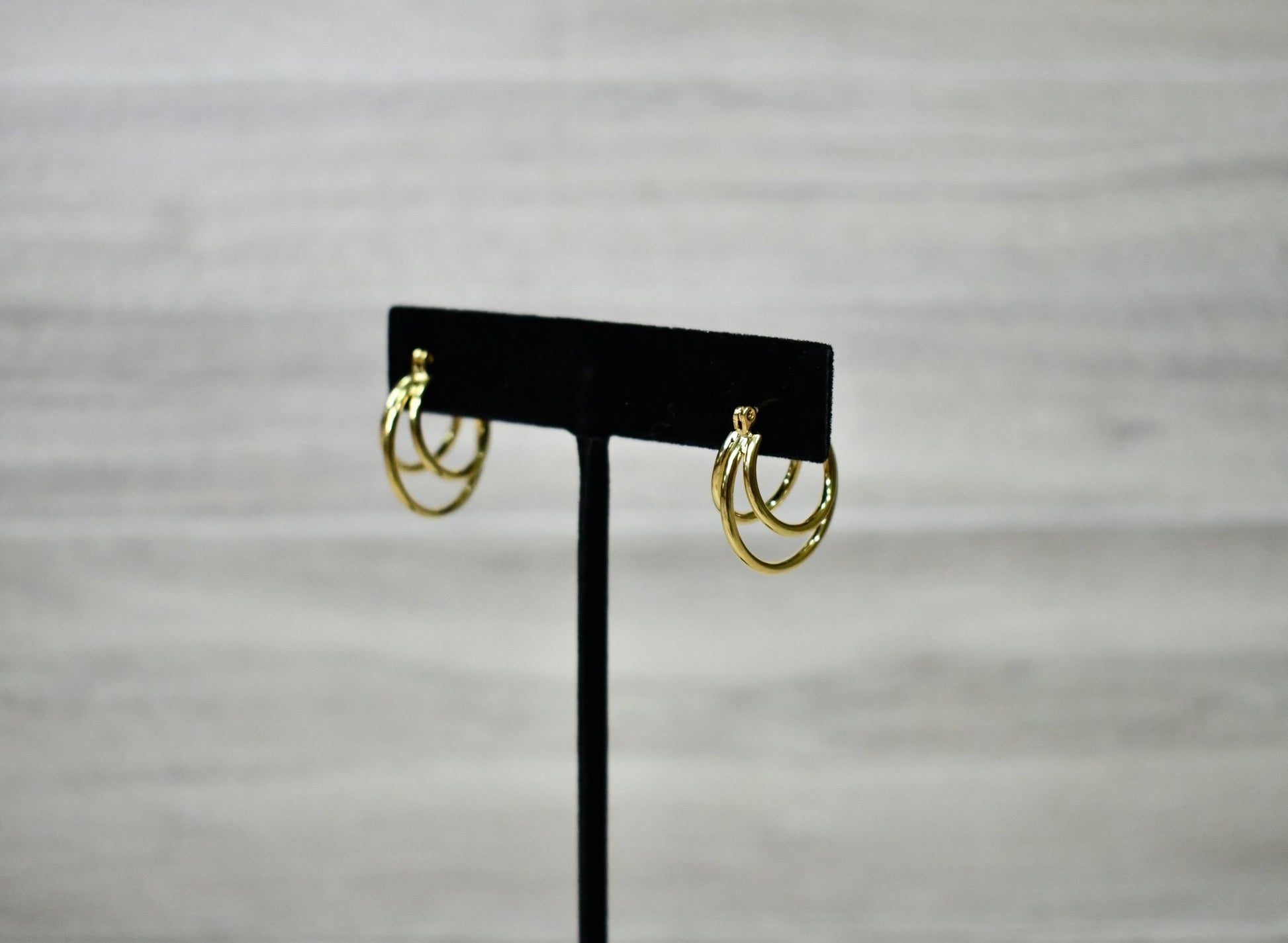 Triple Gold Hoop Earrings - Wild Azalea Boutique