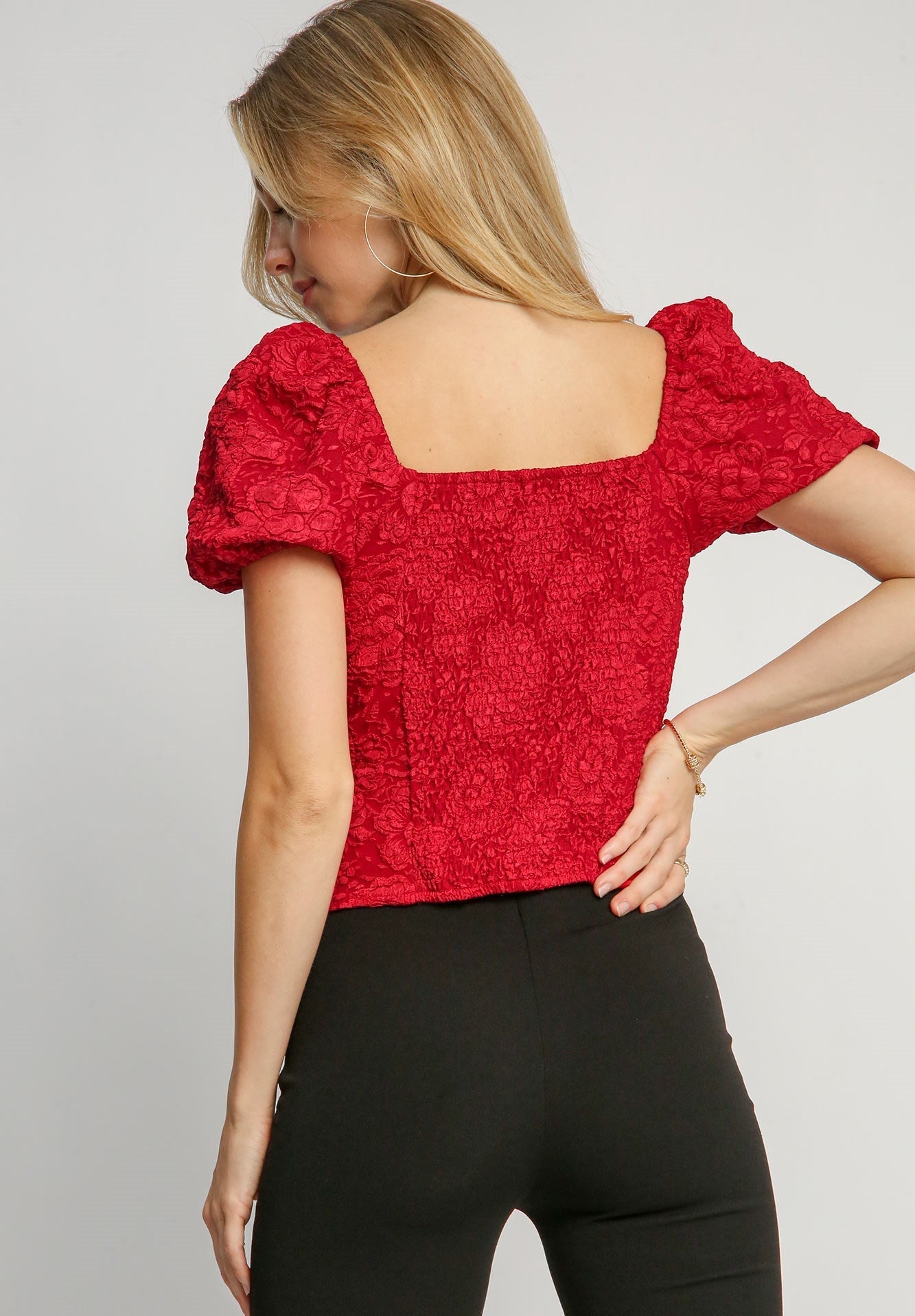 Umgee Babydoll Top - Wild Azalea Boutique