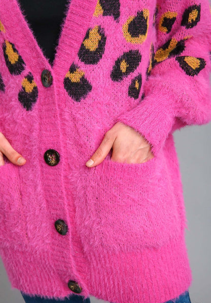 Umgee Cheetah Print Cardigan - Wild Azalea Boutique