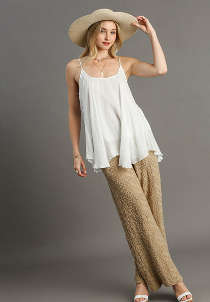 Umgee Flowly Tank Top - Wild Azalea Boutique