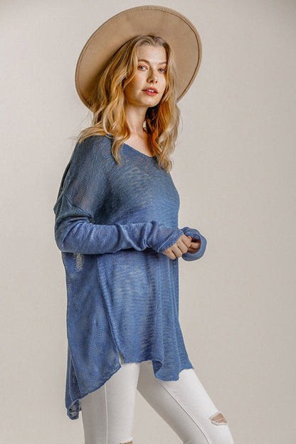 Umgee Knit Tunic - Wild Azalea Boutique